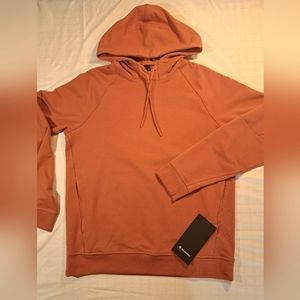 Lululemon City Sweats Pullover Hoodie Size M Orange
